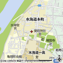 茨城県常総市水海道本町2577周辺の地図