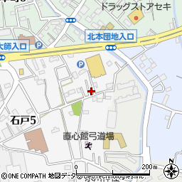 埼玉県北本市石戸5丁目60周辺の地図