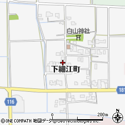 福井県福井市下細江町13周辺の地図
