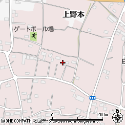 埼玉県東松山市下野本周辺の地図