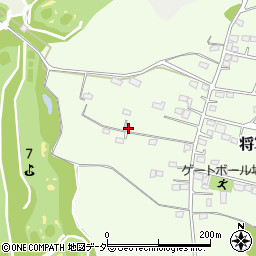 埼玉県比企郡嵐山町将軍澤63周辺の地図