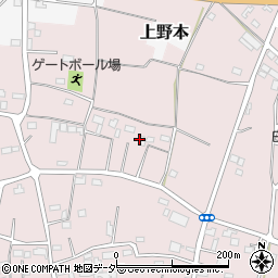 埼玉県東松山市下野本周辺の地図