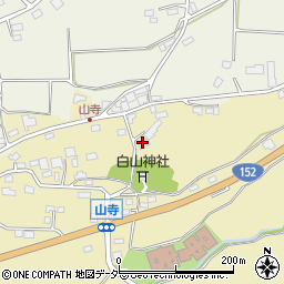 山寺公民館周辺の地図