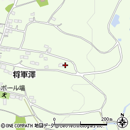 埼玉県比企郡嵐山町将軍澤360周辺の地図
