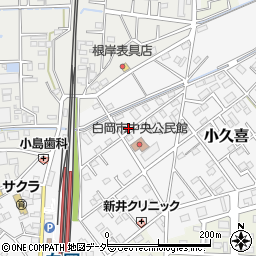 埼玉県白岡市小久喜1249-1周辺の地図