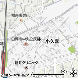 埼玉県白岡市小久喜1344周辺の地図