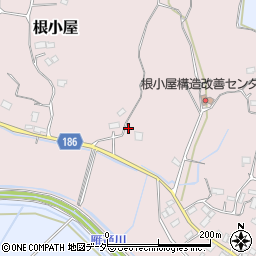 茨城県行方市根小屋407周辺の地図