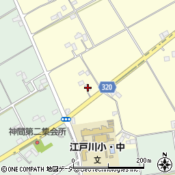 埼玉県春日部市上吉妻55周辺の地図