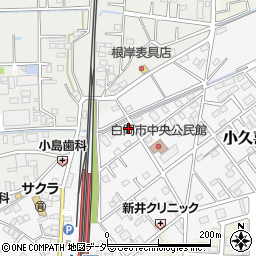 埼玉県白岡市小久喜1255周辺の地図