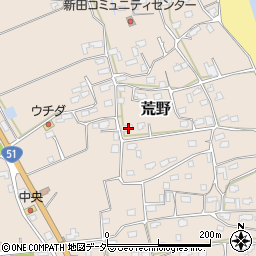 茨城県鹿嶋市荒野126周辺の地図