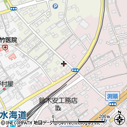 茨城県常総市水海道諏訪町2806周辺の地図