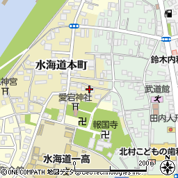 茨城県常総市水海道本町2634周辺の地図