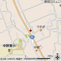 茨城県鹿嶋市荒野723-1周辺の地図