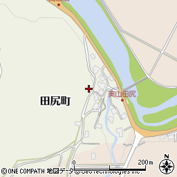 福井県福井市田尻町周辺の地図