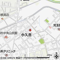 埼玉県白岡市小久喜1363-2周辺の地図