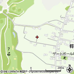 埼玉県比企郡嵐山町将軍澤50周辺の地図