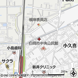 埼玉県白岡市小久喜1250周辺の地図