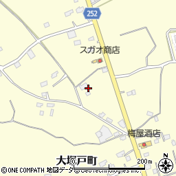 茨城県常総市大塚戸町1714周辺の地図