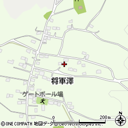 埼玉県比企郡嵐山町将軍澤354周辺の地図