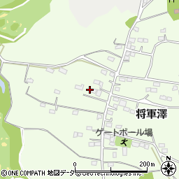 埼玉県比企郡嵐山町将軍澤73周辺の地図