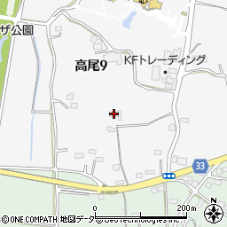 埼玉県北本市高尾9丁目85周辺の地図