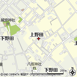 埼玉県白岡市上野田562周辺の地図