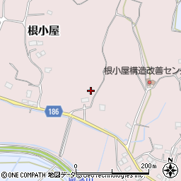 茨城県行方市根小屋409周辺の地図