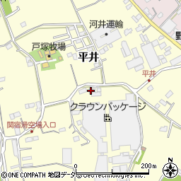 千葉県野田市平井277周辺の地図