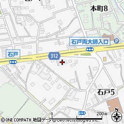 埼玉県北本市石戸5丁目230周辺の地図