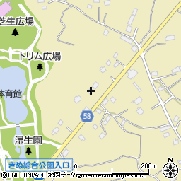 茨城県常総市坂手町2877周辺の地図