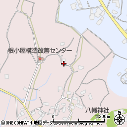 茨城県行方市根小屋349周辺の地図