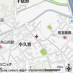 埼玉県白岡市小久喜1368-2周辺の地図