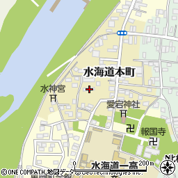 茨城県常総市水海道本町2581周辺の地図
