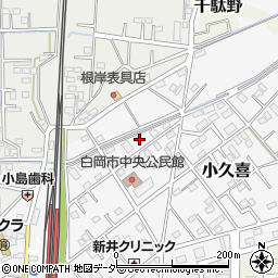 埼玉県白岡市小久喜1247周辺の地図