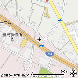 長嶋管材有限会社　東松山営業所周辺の地図