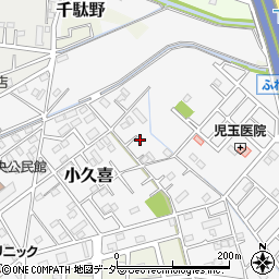 埼玉県白岡市小久喜1368-3周辺の地図