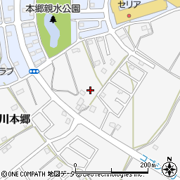 茨城県稲敷郡阿見町荒川本郷2966-7周辺の地図