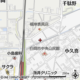 埼玉県白岡市小久喜1266-5周辺の地図