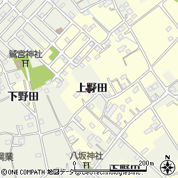 埼玉県白岡市上野田563周辺の地図