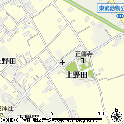 埼玉県白岡市上野田336周辺の地図