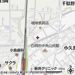 埼玉県白岡市小久喜1265-2周辺の地図