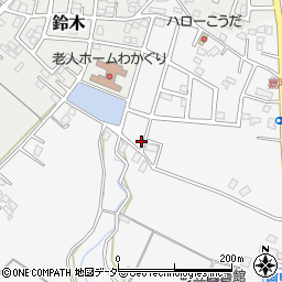 茨城県稲敷郡阿見町若栗3774周辺の地図