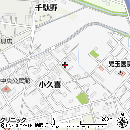 埼玉県白岡市小久喜1370-3周辺の地図