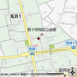 埼玉県北本市荒井1丁目102周辺の地図
