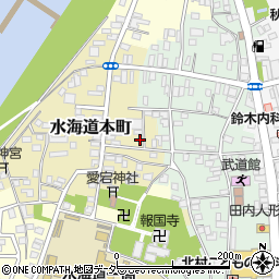 茨城県常総市水海道本町2627周辺の地図