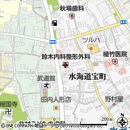 鈴木内科整形外科医院周辺の地図