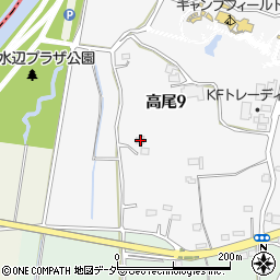 埼玉県北本市高尾9丁目78周辺の地図