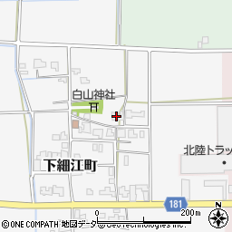 福井県福井市下細江町18-17周辺の地図