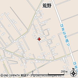 茨城県鹿嶋市荒野1550-25周辺の地図