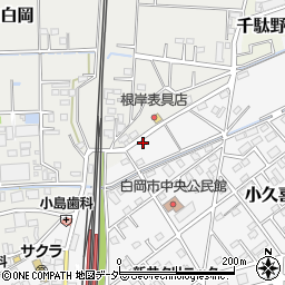 埼玉県白岡市小久喜1268周辺の地図